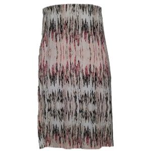 Tan Short Maxi Skirt